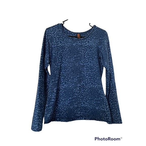 Ojai Stretchy‎ Patterned Long Sleeve Shirt Women’s Size Small - Picture 1 of 5